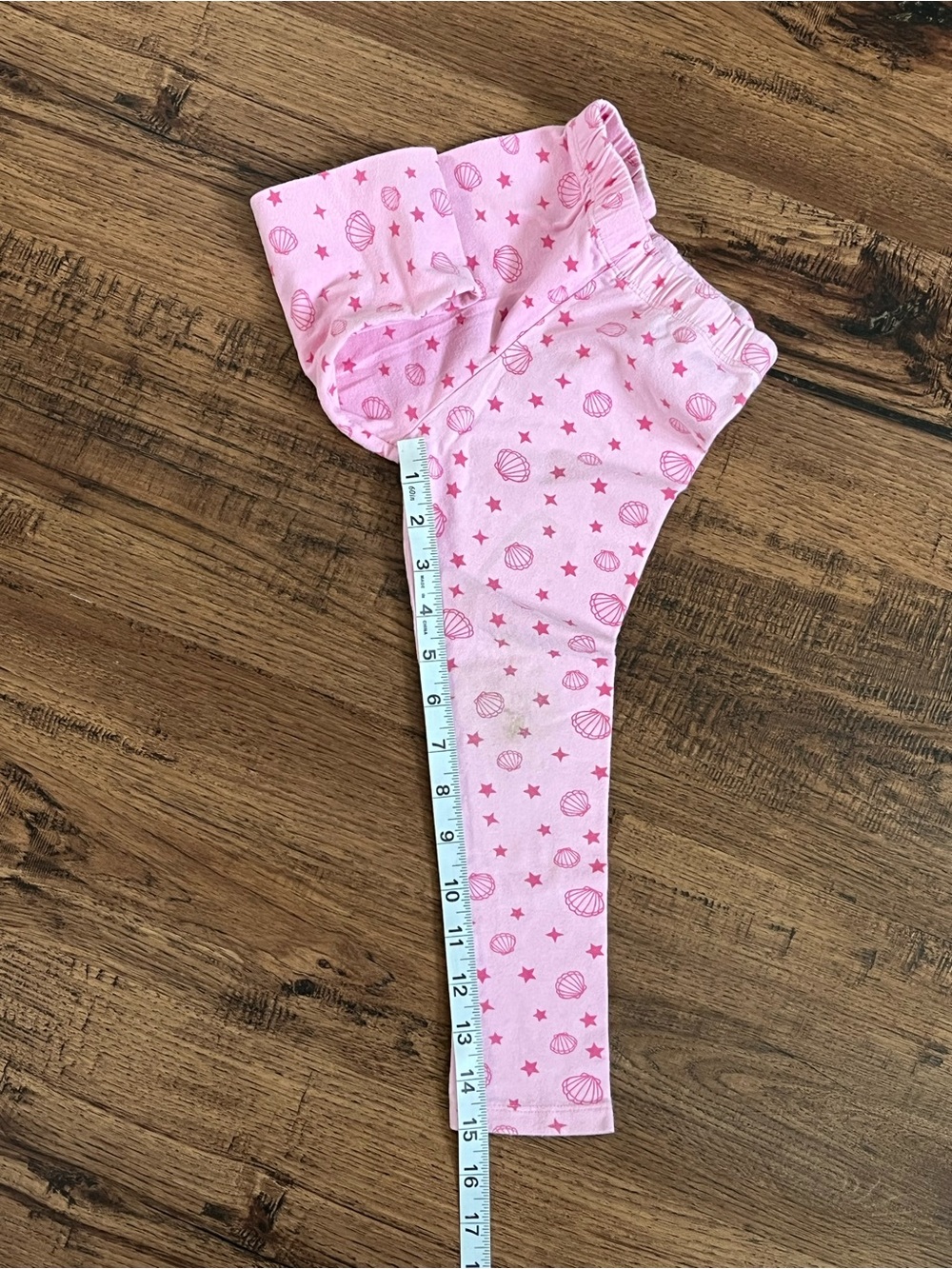 Lot Of 4 Toddler Leggings ‘Black Pink Mint’ (size 5T) - Picture 13 of 15